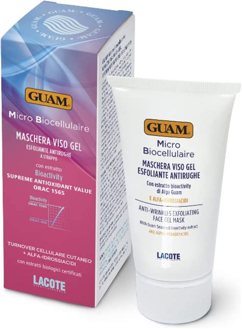 Guam Maschera viso gel esfoliante anti.